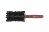 Ibiza Hair RLX5 Hair Brush with a red extended cork handle and swirled reinforced boar bristles. For sale and delivery in Ireland and Europe.